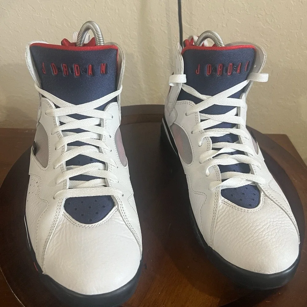Size 11-Paris Saint-Germain x Air‎ Jordan 7 Retro Paname Shoes Sneakers